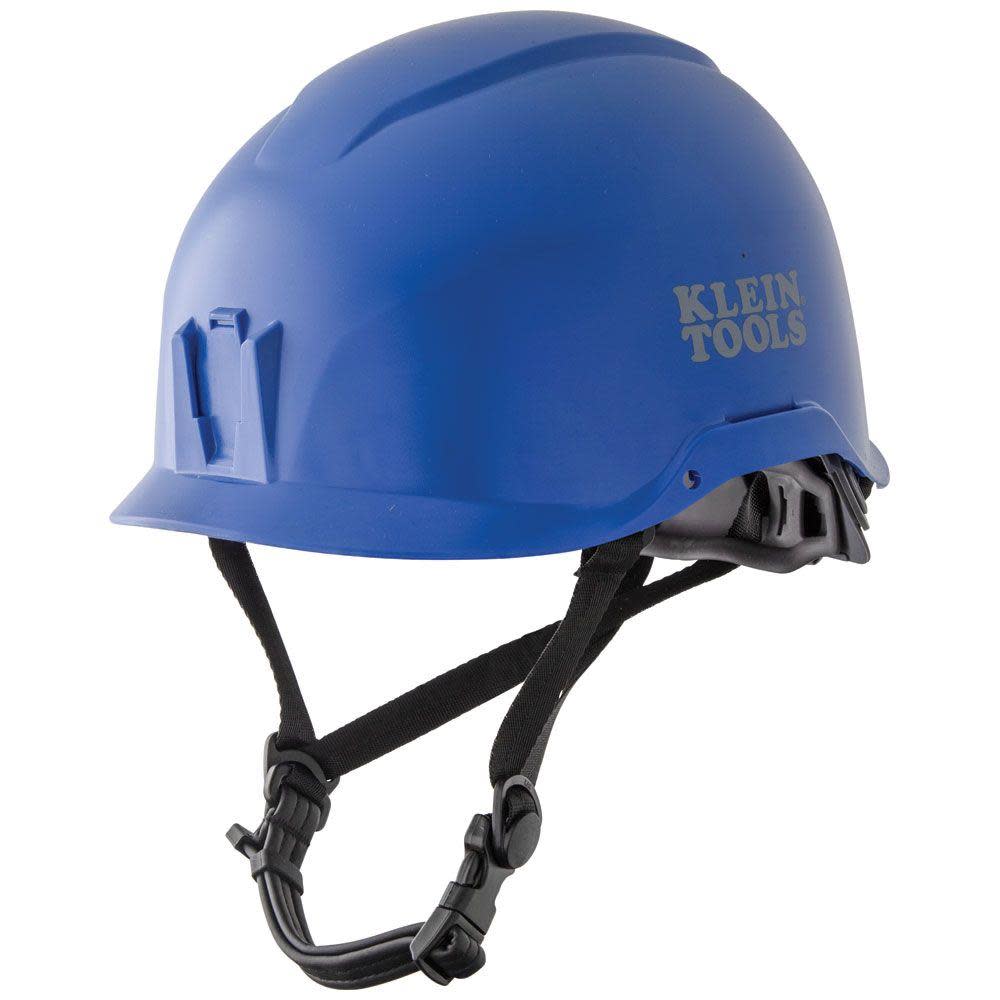 Klein Tools Safety Helmet Non-Vented-Class E Blue - Ascmtools