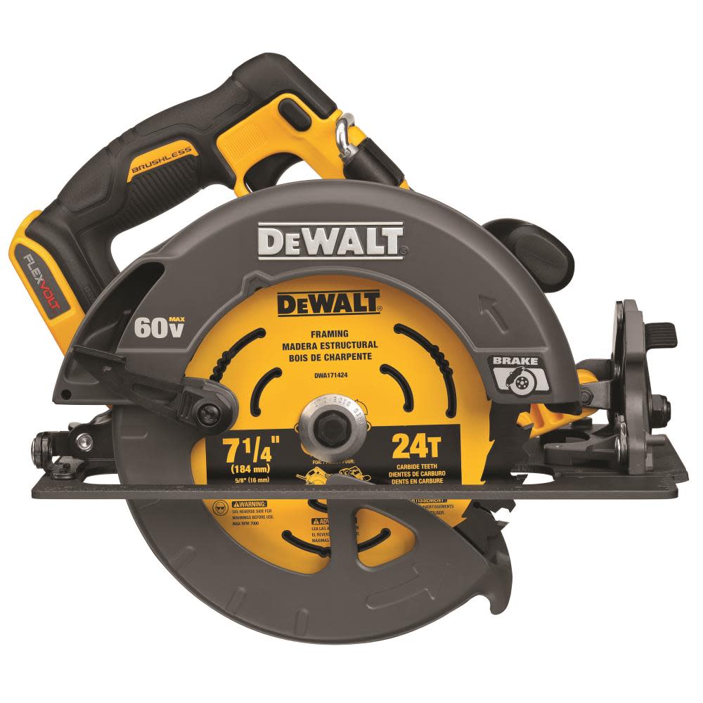 DEWALT 60V MAX* XR Circular Saw & 20V MAX* XR Hammer Drill/Driver Combo Kit - Ascmtools