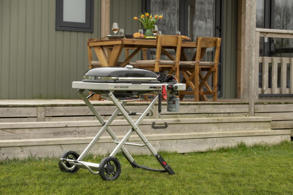 Weber Traveler Stealth Grill Propane Portable - Ascmtools