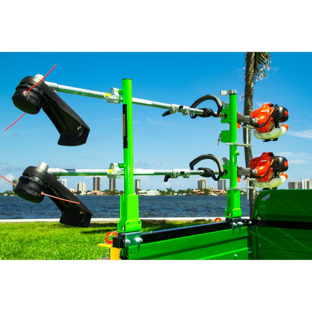 Green Touch Bed Rail System For John Deere Gator Plastic Bed - Ascmtools
