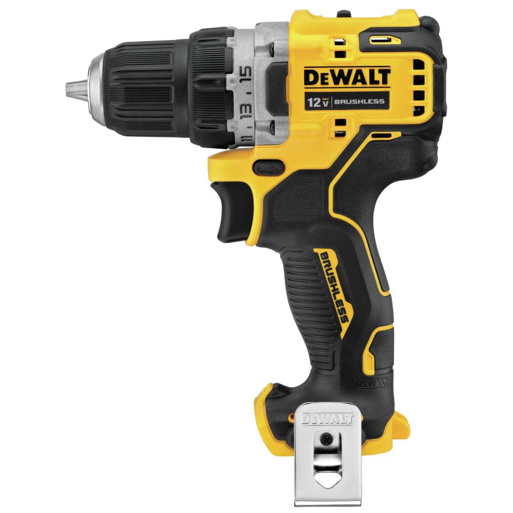 DEWALT XTREME 12V MAX Brushless 3/8 in. Cordless Drill Driver (Tool Only) - Ascmtools