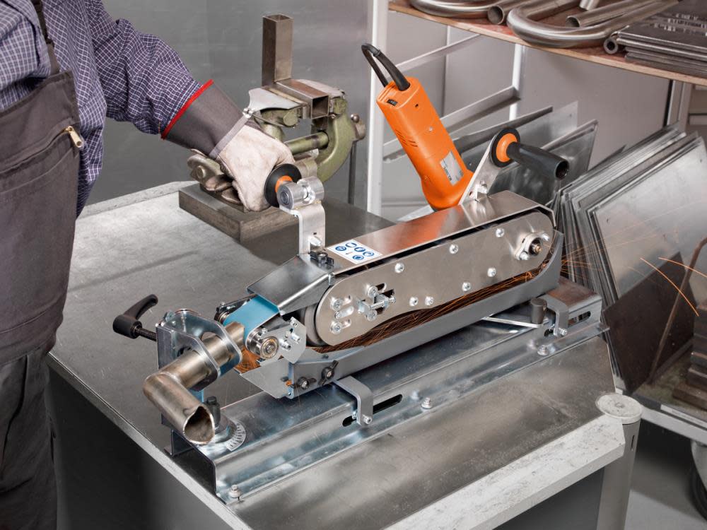 Fein GHBR Pipe Notching Station for Handheld Belt Grinding Machine - Ascmtools