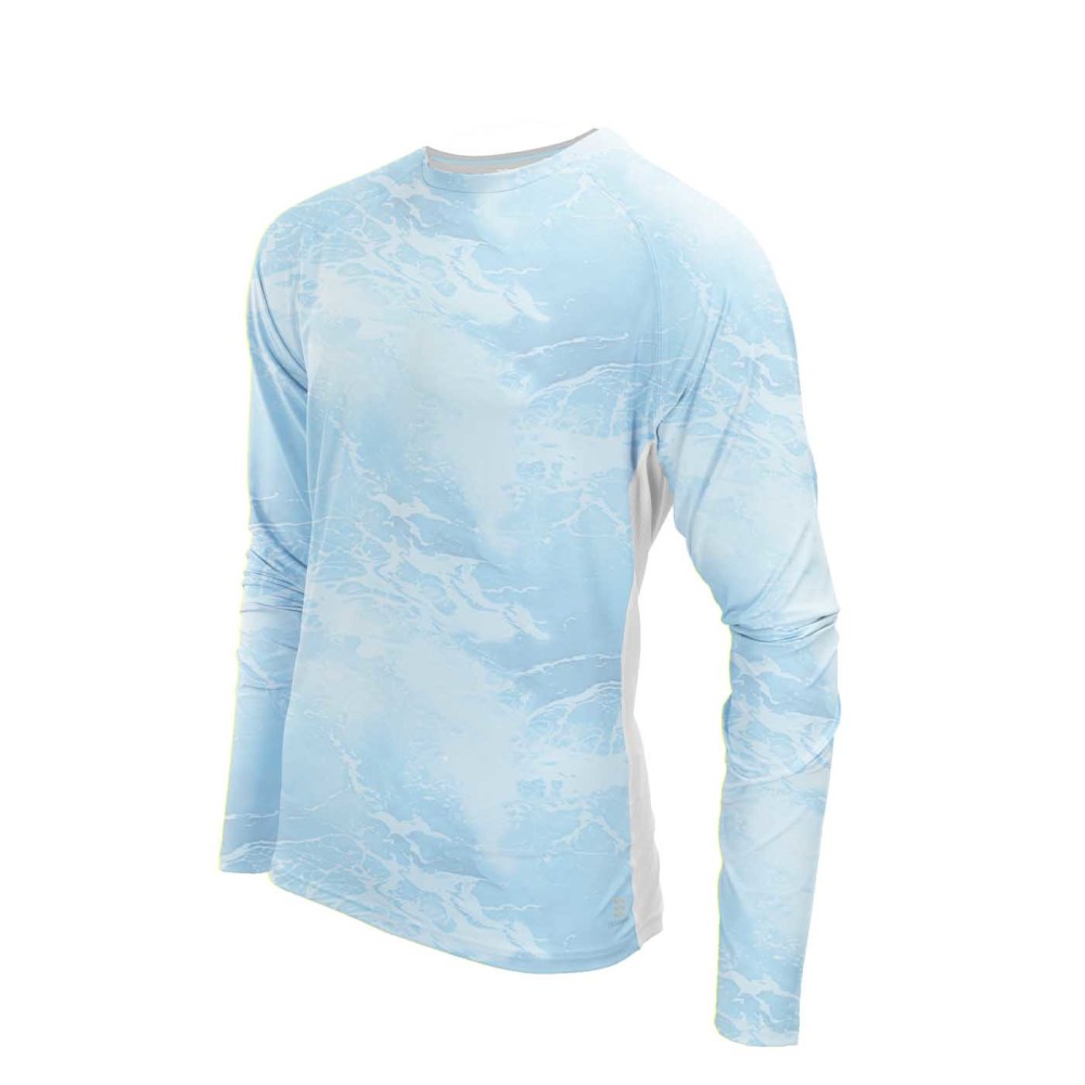 Mobile Cooling LS Shirt Men Ocean SM - Ascmtools