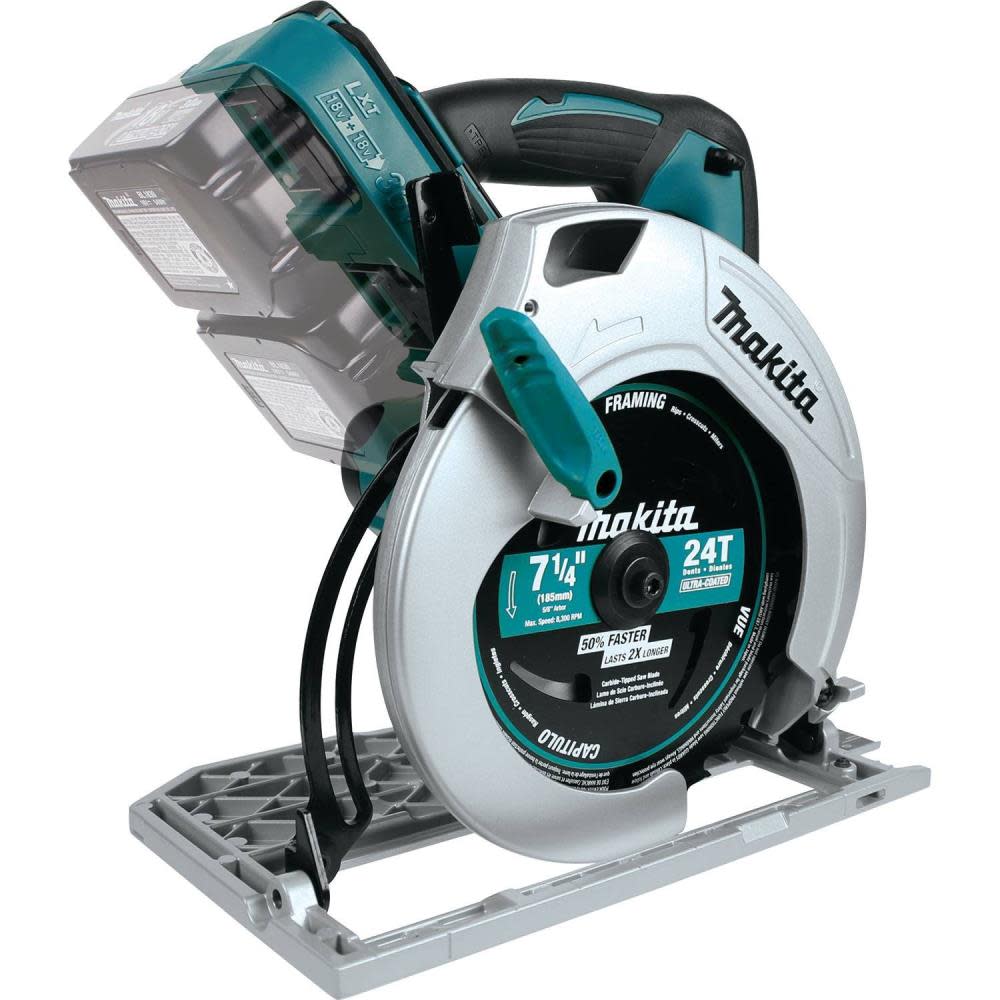 Makita 18V X2 LXT Lithium-Ion (36V) Cordless 7-1/4 In. Circular Saw (Tool Only) - Ascmtools