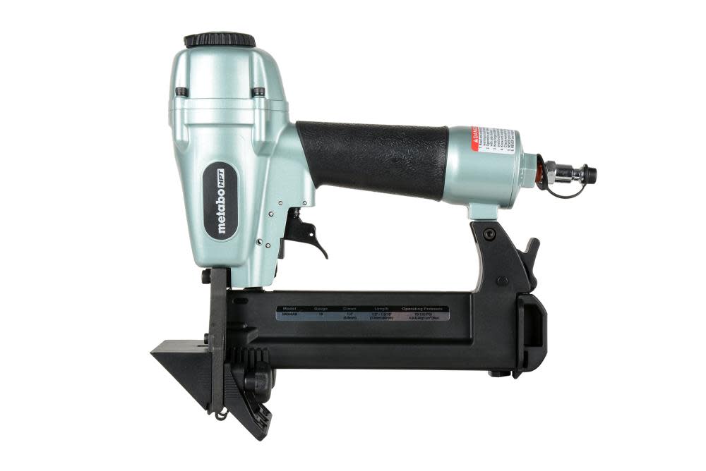 Metabo HPT 1-9/16 18-Gauge 1/4″ Crown Flooring Stapler | N4004AB - Ascmtools