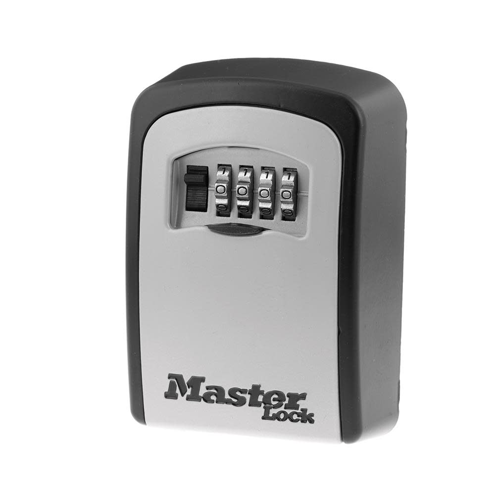 Master Lock 3-1/4in (83mm) Wide Set Your Own Combination Wall Lock Box - Ascmtools