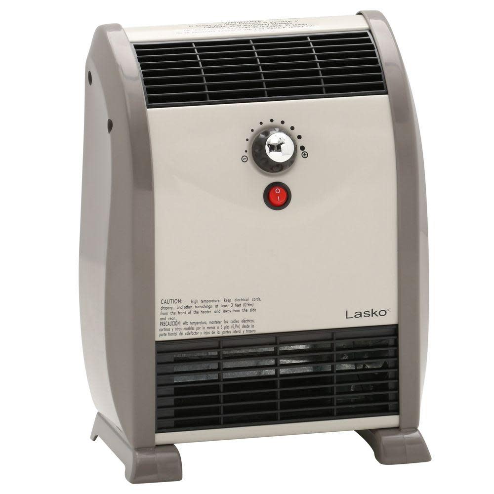 Lasko 1500W Automatic Air Flow Heater with Temperature Regulation - Ascmtools