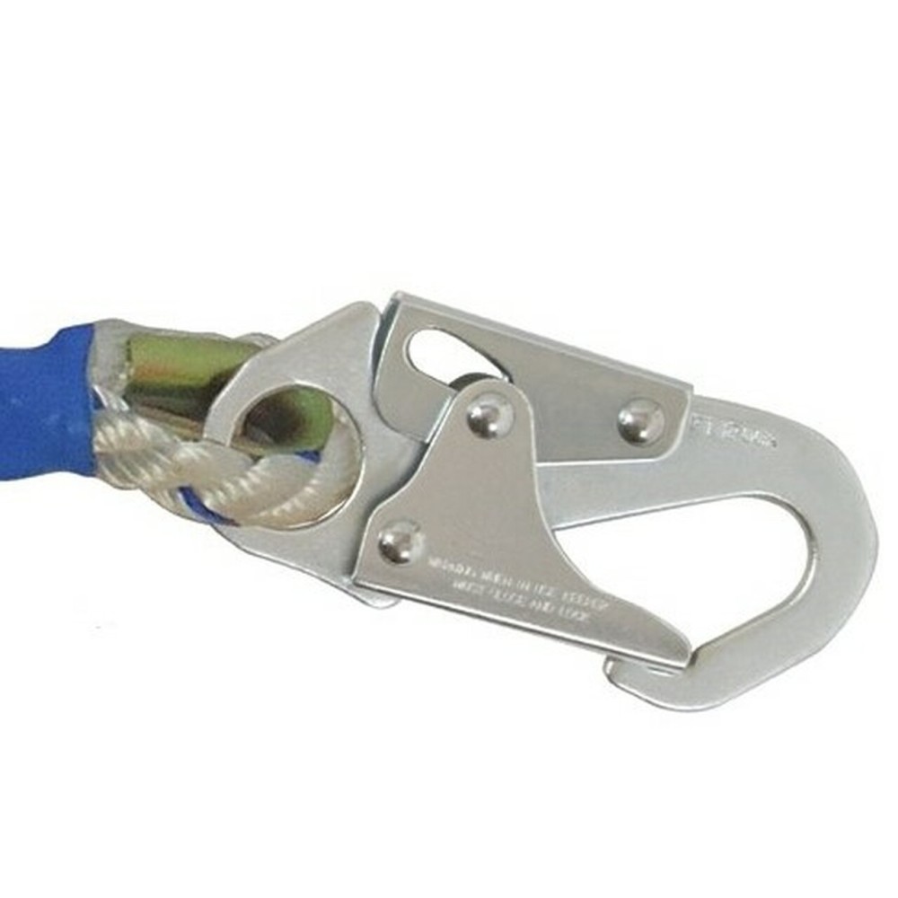 Falltech 50′ Premium Polyester Blend Vertical Lifeline with Hook - Ascmtools