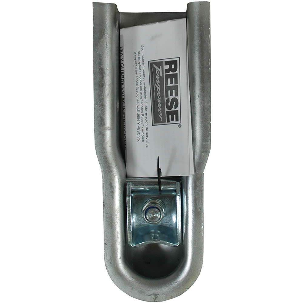 Reese 2″ 3500 lbs Zinc Steel Trailer Straight Coupler - Ascmtools