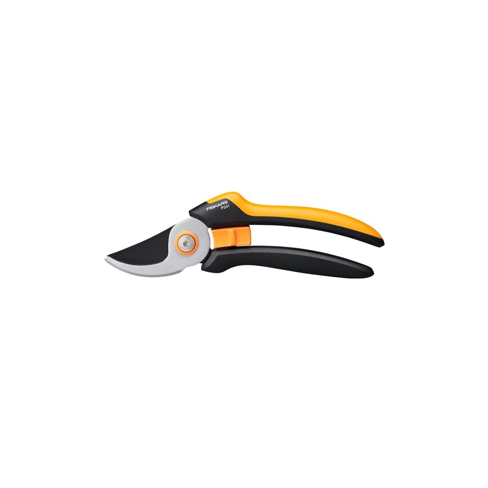 Fiskars Solid Steel Blade P341 Pruner with Softgrip Handle - Ascmtools