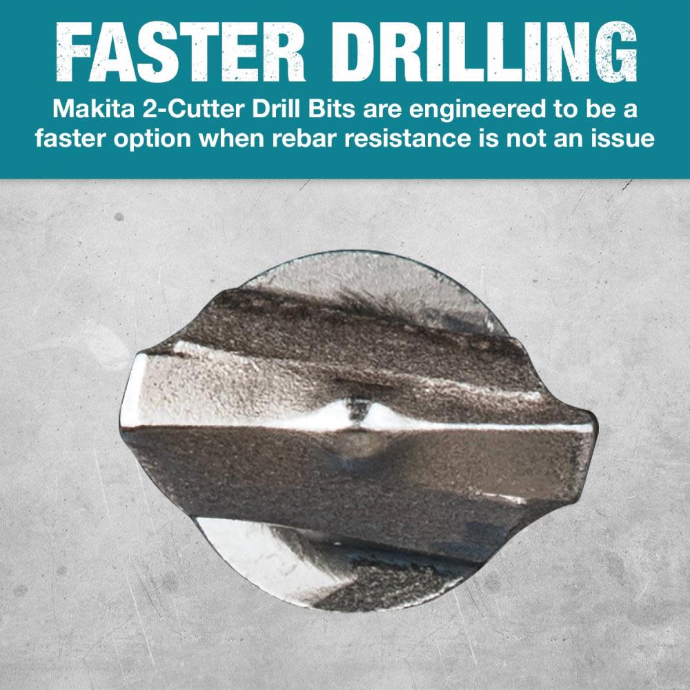 Makita 3/8″ x 13″ SDS MAX Bit 2 Cutter - Ascmtools