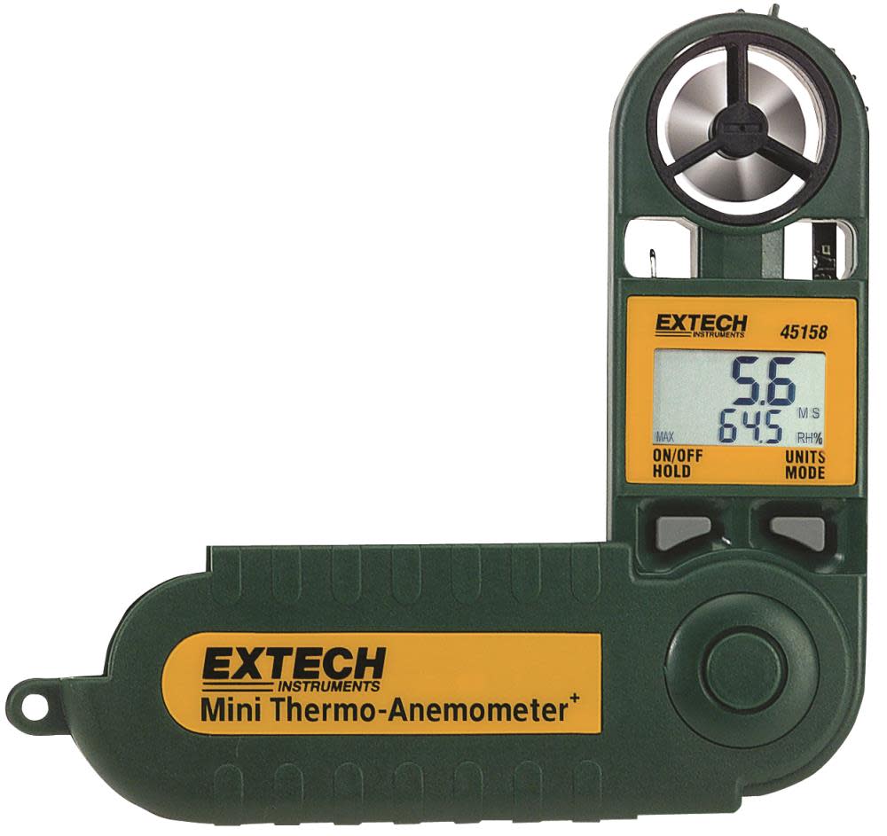 Extech Mini Thermo-Anemometer +Humidity - Ascmtools