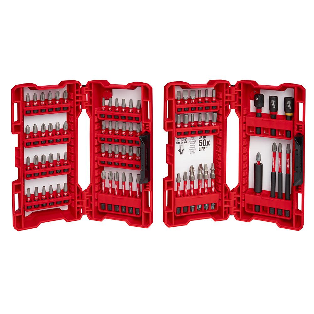 Milwaukee 74-Piece SHOCKWAVE Impact Duty Driver Bit Set - Ascmtools