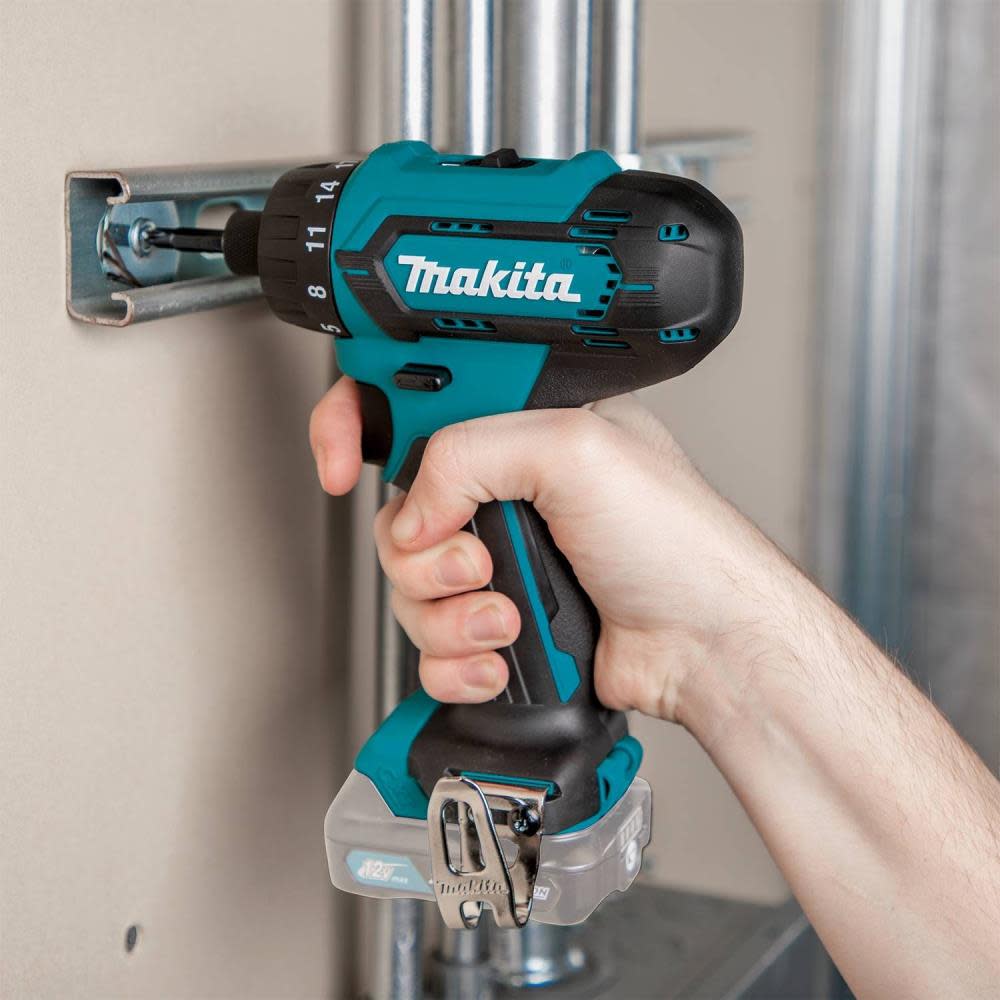 Makita 12V Max CXT Lithium-Ion Cordless 1/4 In. Hex Driver-Drill Tool Only - Ascmtools