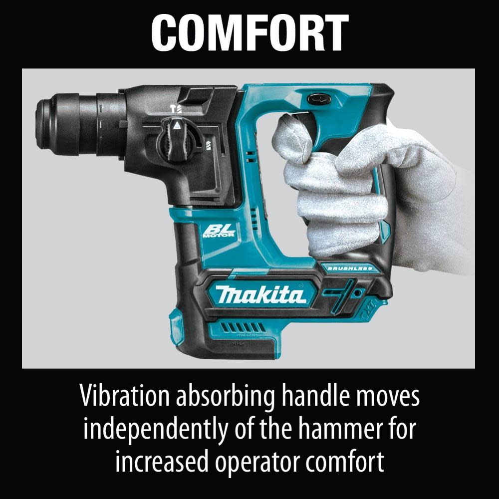 Makita 12V Max CXT Lithium-Ion Brushless Cordless 5/8 In. Rotary Hammer Tool Only - Ascmtools