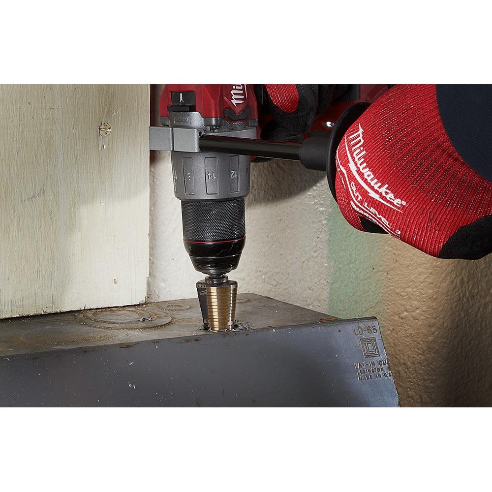 Milwaukee Cobalt Step Drill Bit #9 1/8-1-1/8″ - Ascmtools