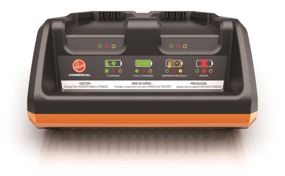 Hoover Commercial Vacuum M-PWR 40 V Li-Ion Charger - Ascmtools