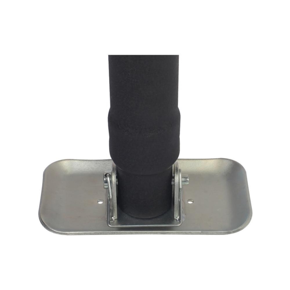 Trailer Valet Blackout 5000 lbs Side Wind Welded Pipe Mount Jack – 15 inch Travel - Ascmtools