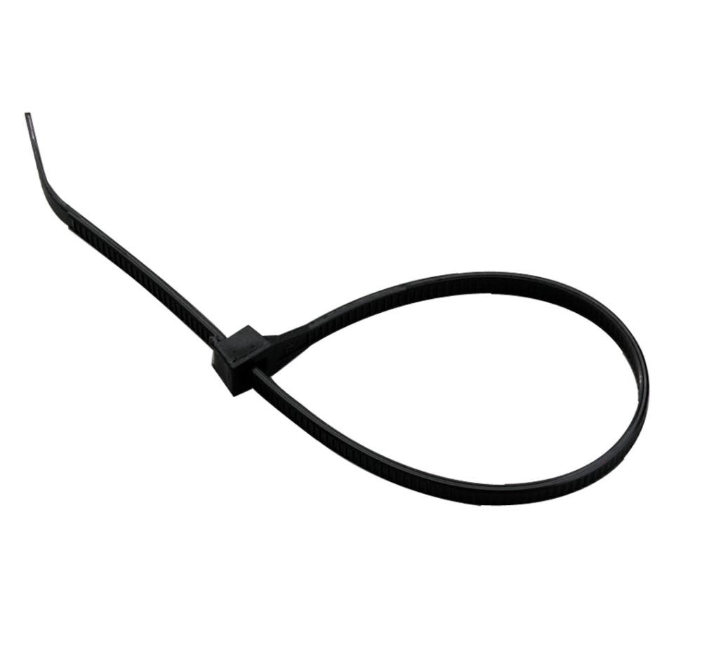 Gardner Bender DoubleLock Cable Tie UVB/Black 14 In. (75 lb) 100/Bag - Ascmtools