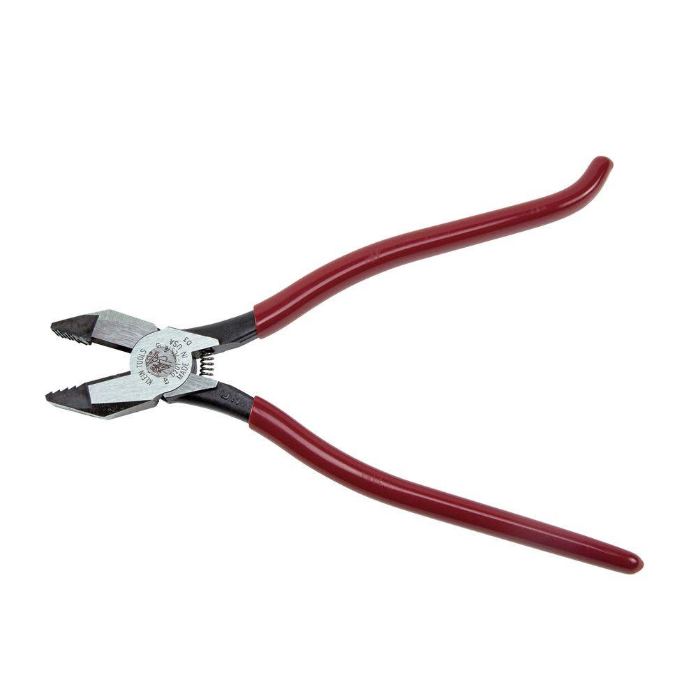 Klein Tools Ironworker’s Pliers Knurled 9″ - Ascmtools