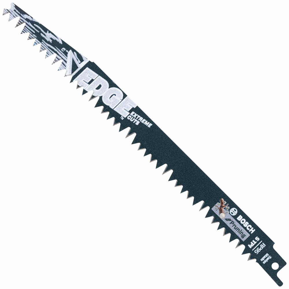 Bosch 5 pc. 9 In. 5 TPI Edge Reciprocating Saw Blades for Pruning - Ascmtools
