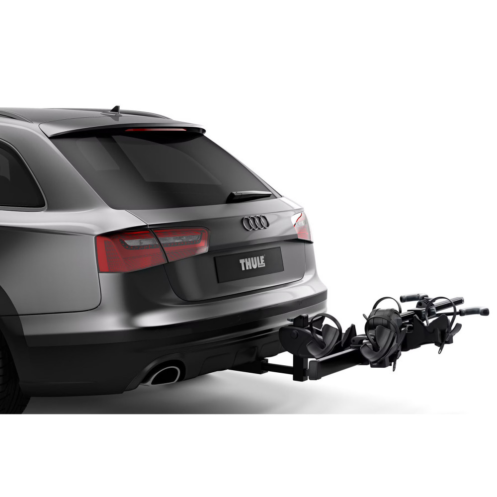 Thule DoubleTrack Pro XT Black 2 Bike Hitch Bike Rack - Ascmtools