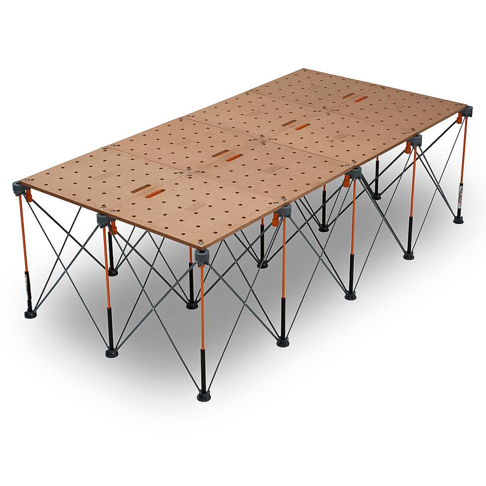 Bora Portamate Centipede 4′ x 6′ Unit with Table Top 3pk and Carry Bag 3pk Bundle - Ascmtools