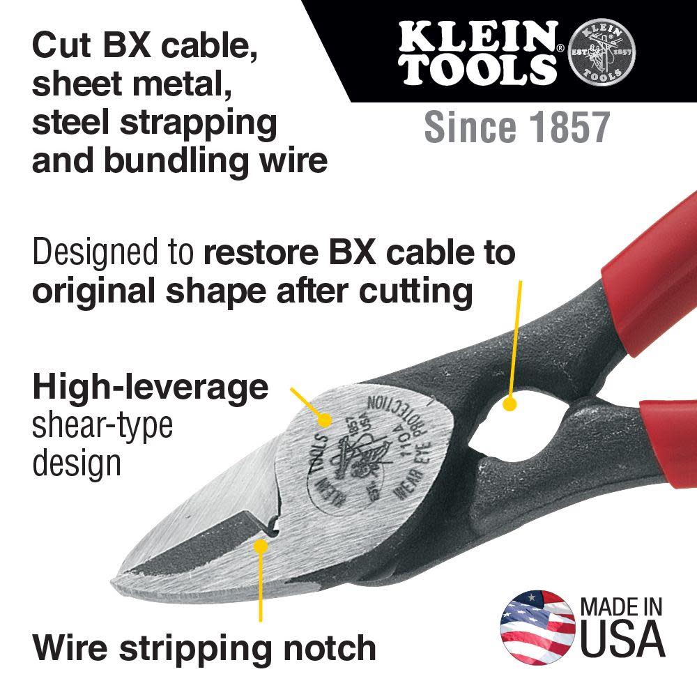 Klein Tools All-Purpose Shears and BX Cutter - Ascmtools