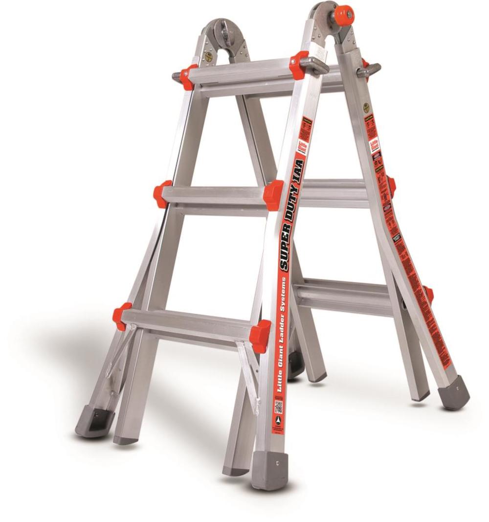 Little Giant Safety Super Duty M13 Type 1AA Aluminum Multi-Use Ladder - Ascmtools