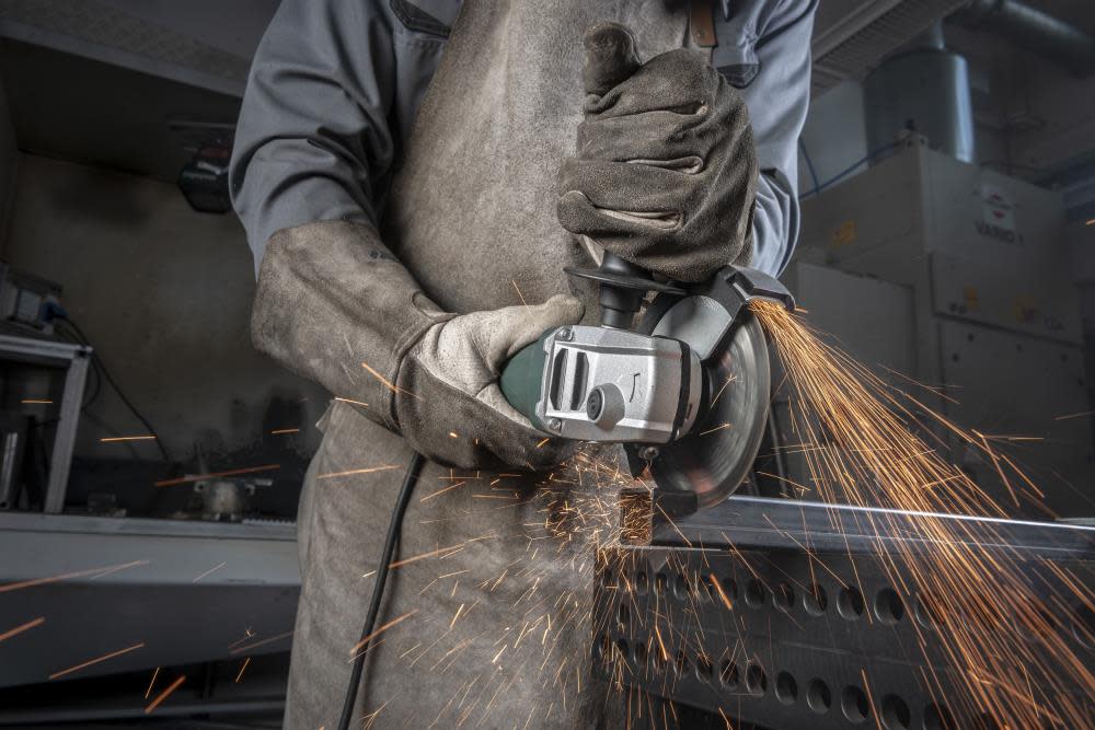 Metabo 4.5″/5″ Angle Grinder – 11500 RPM – 8.0 AMP with Lock-On - Ascmtools