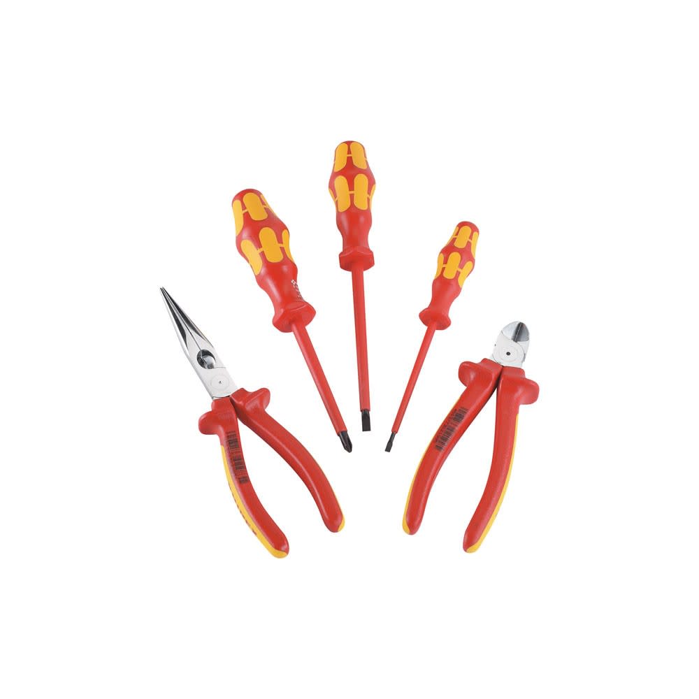 Knipex VDE Tool Set in Plastic Deep Drawn Tray 5pc - Ascmtools