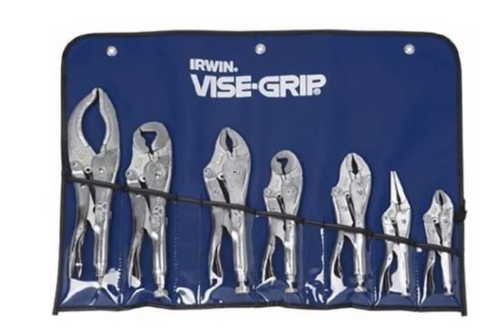 Irwin 7 piece Original Locking Pliers Kit - Ascmtools
