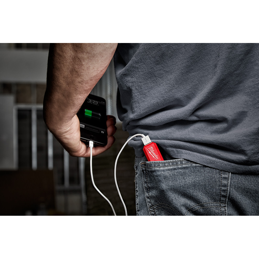 Milwaukee REDLITHIUM USB Charger and Portable Power Source Kit - Ascmtools