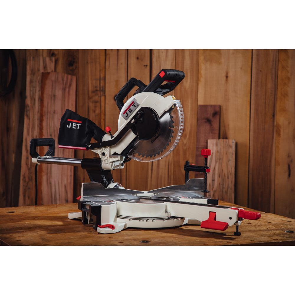 JET 10″ Sliding Dual Bevel Compound Miter Saw - Ascmtools