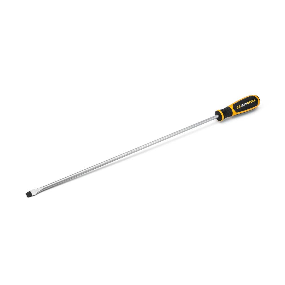 GEARWRENCH 3/8″ x 20″ Slotted Dual Material Screwdriver - Ascmtools