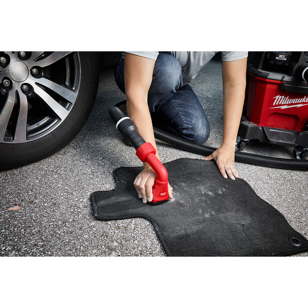 Milwaukee AIR-TIP Swiveling Palm Brush - Ascmtools