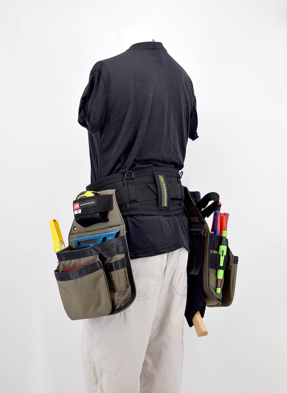 Diamondback Toolbelts Ranger Green Right Hand Small Grrande 2.0 Tool Pouch - Ascmtools