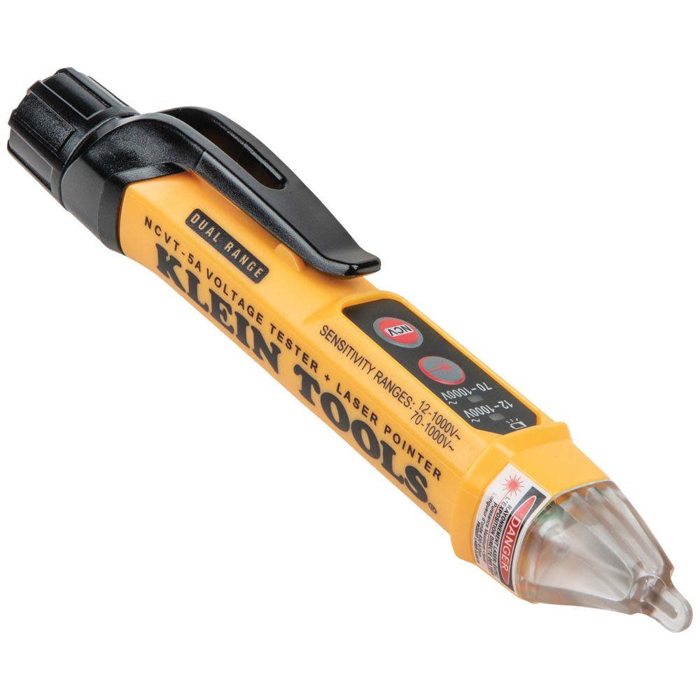 Klein Tools Non-Contact Voltage Tester with Laser - Ascmtools
