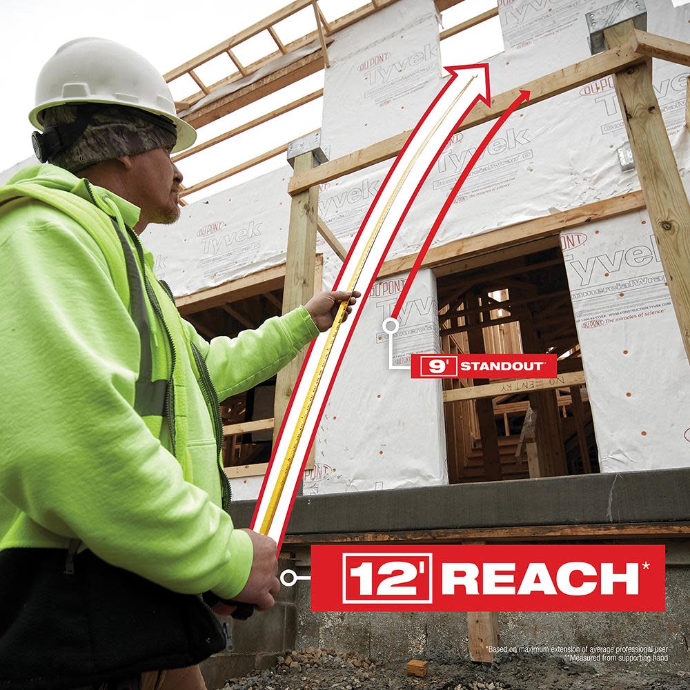 Milwaukee 16 ft. Compact Tape Measure - Ascmtools