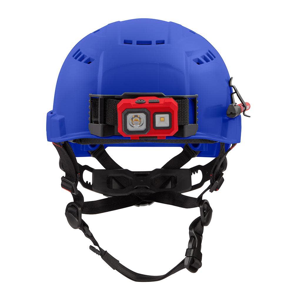 Milwaukee Blue Vented Safety Helmet (USA) – Type 2 Class C - Ascmtools