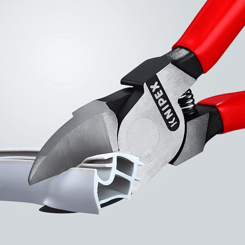 Knipex Diagonal Cutter for Plastics Coated Handle 160mm - Ascmtools