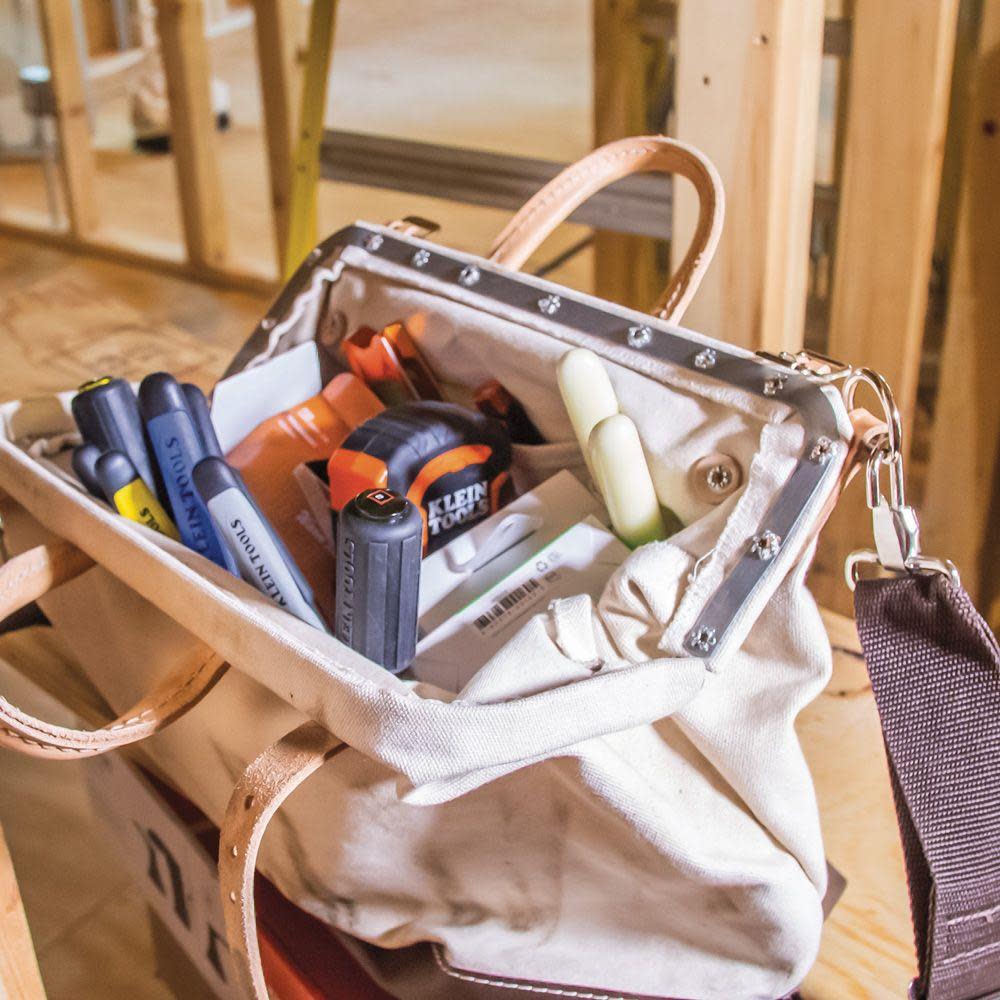 Klein Tools 18″ Deluxe Canvas Tool Bag - Ascmtools