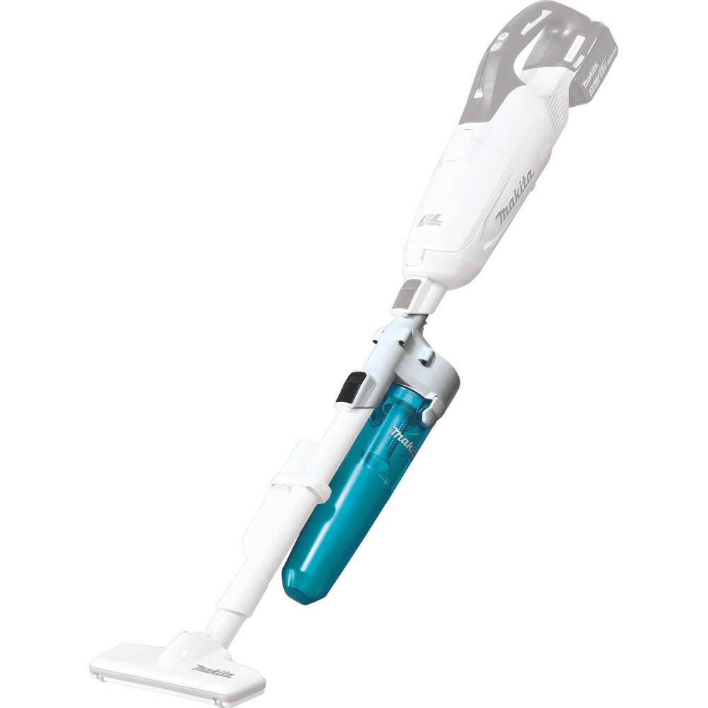 Makita White Cyclonic Vacuum Attachment with Lock - Ascmtools
