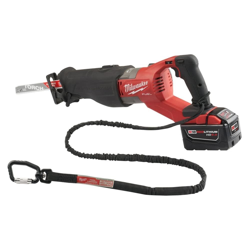 Milwaukee 15 Lbs. 54 in. Extended Reach Locking Tool Lanyard - Ascmtools