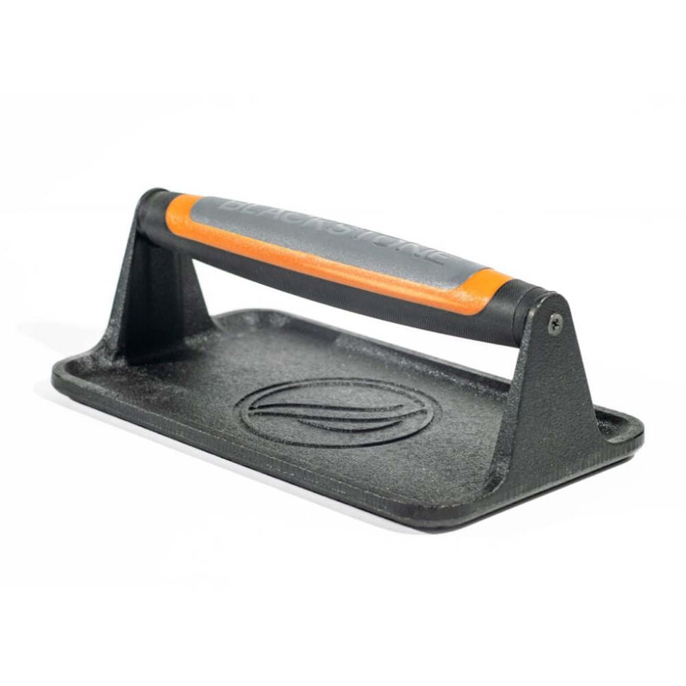 Blackstone Bacon Signature Griddle Press Cast Iron Black Medium - Ascmtools