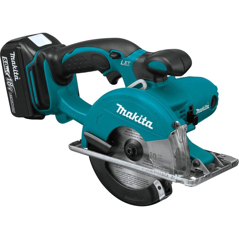Makita 18V LXT Lithium-Ion Cordless 5-3/8 In. Metal Cutting Saw Kit (5.0Ah) - Ascmtools