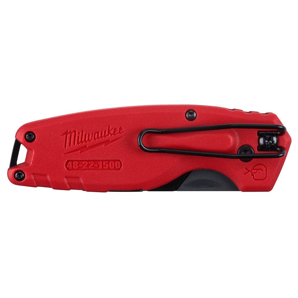 Milwaukee 4pk FASTBACK Compact Folding Utility Knife - Ascmtools