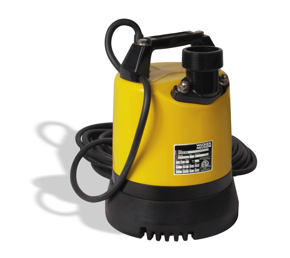 Wacker Neuson PSG2 500 Low Level Pump - Ascmtools