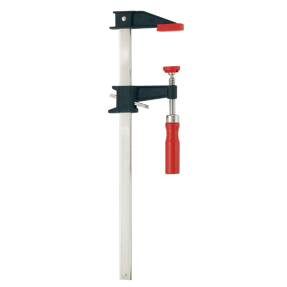 Bessey Clutch Style Bar Clamp 12 Inch Capacity 2-1/2 Inch Throat - Ascmtools