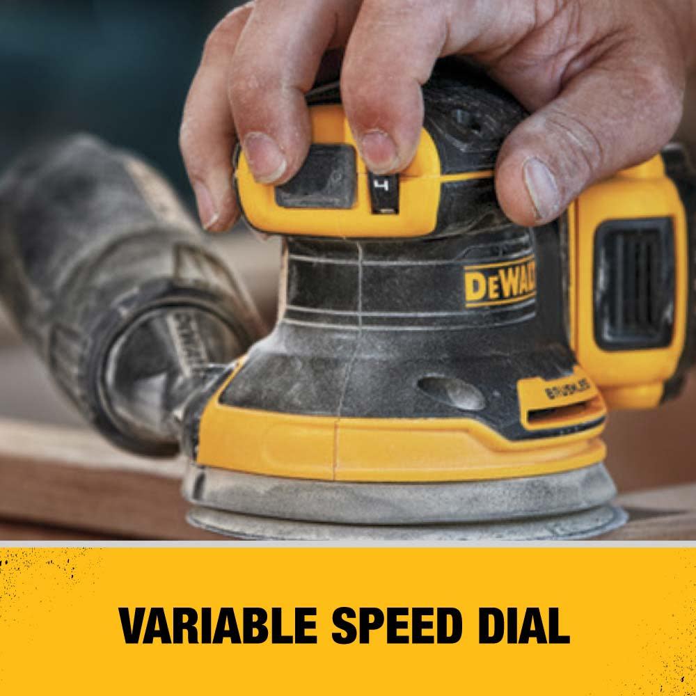 DEWALT 20V Variable Speed Random Orbital Sander Kit - Ascmtools
